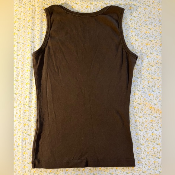 Esprit Brown Y2K Sparkly Tank Top - Picture 5 of 8